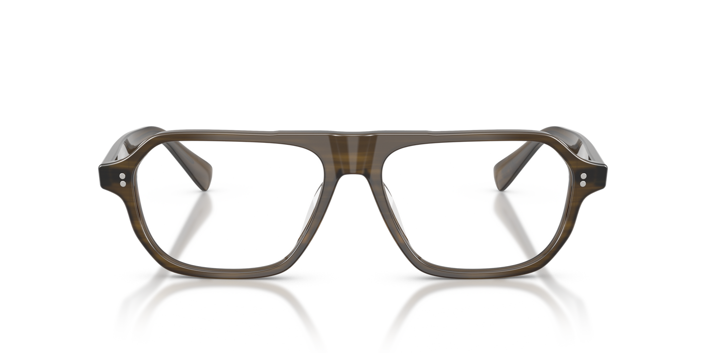 Oliver Peoples Remment mit Olivewood Gestell - Bild Material