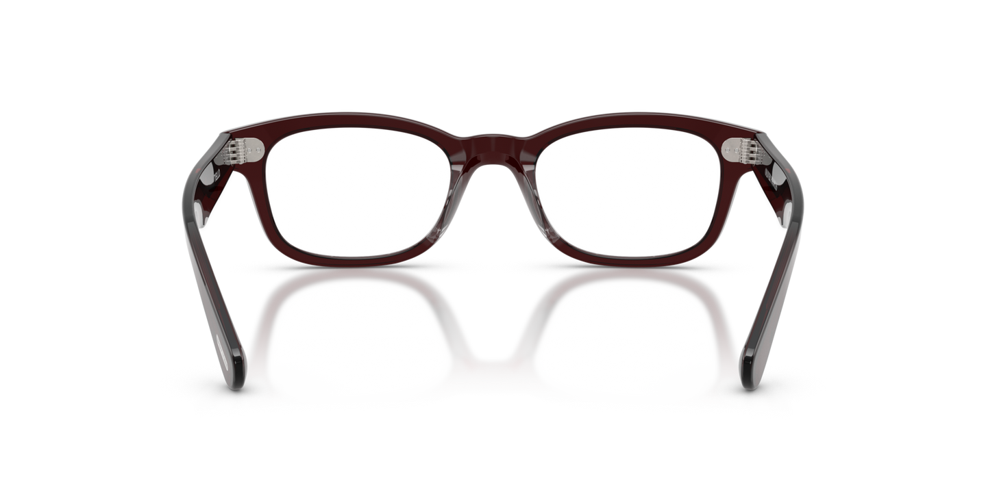 Oliver Peoples Tiello with Dark Sienna frame - Image Nosepads