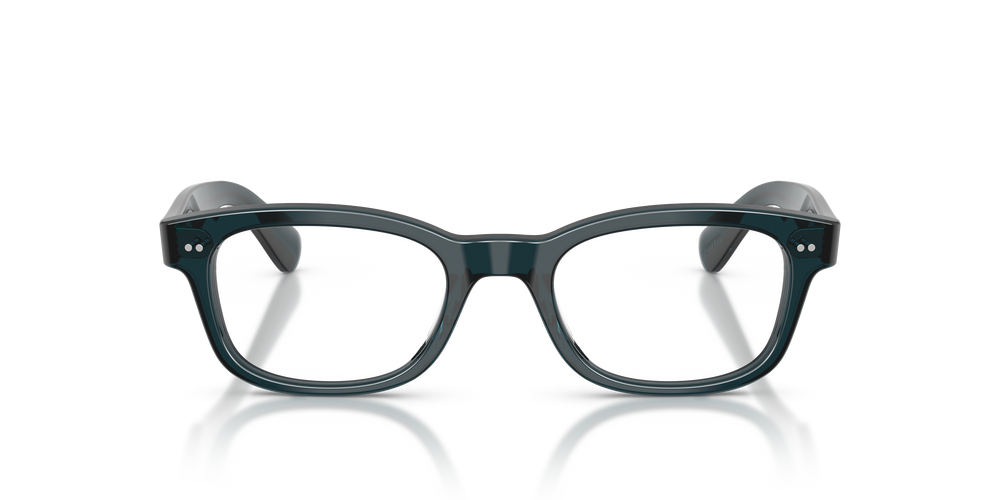 Oliver Peoples Tiello mit Midnight Teal Gestell - Das Bild 2