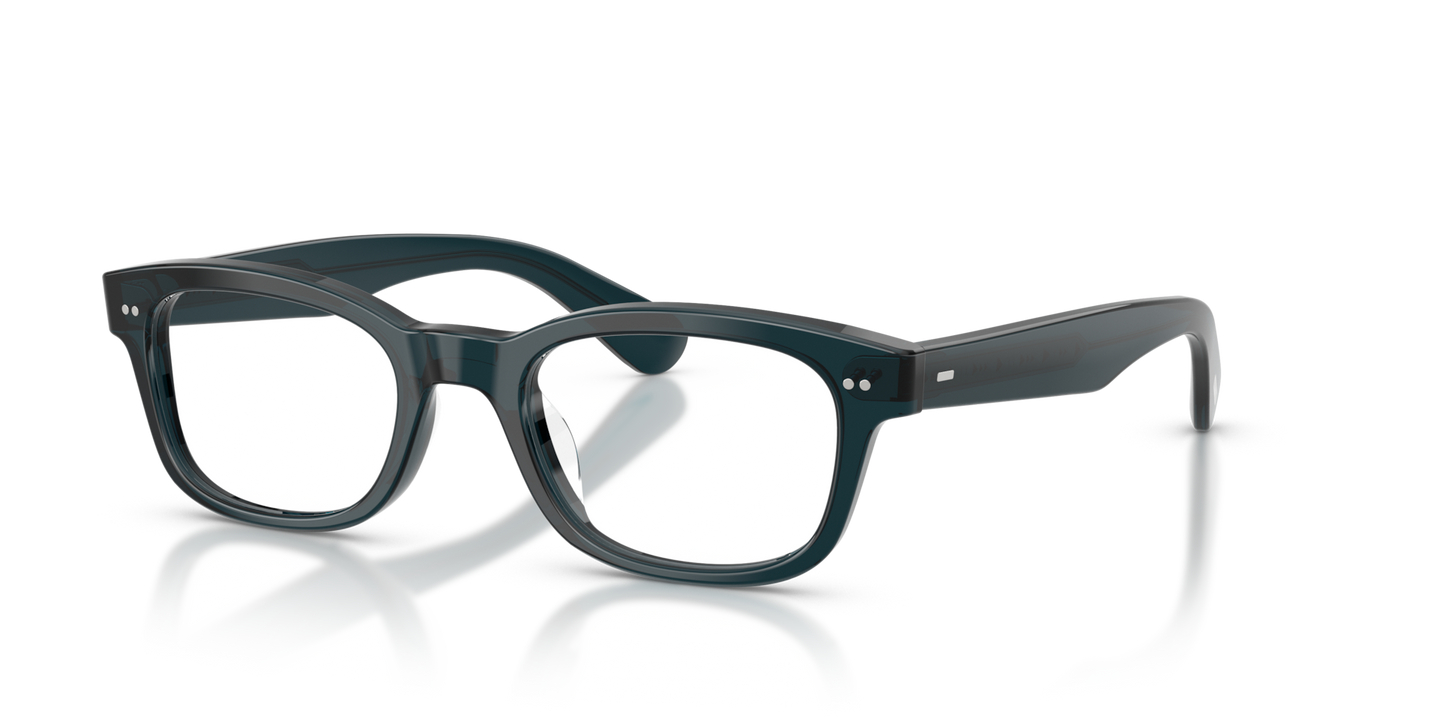 Oliver Peoples Tiello with Midnight Teal frame - Image Pins