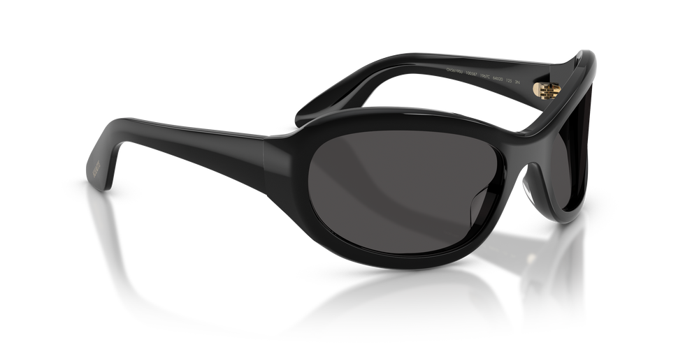 Oliver Peoples 1967C con montatura Nero e lenti  Grigio - L'immagine 3