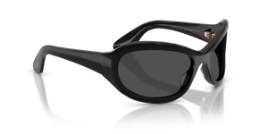 Oliver Peoples 1967C con montatura Nero e lenti  Grigio - L'immagine 3