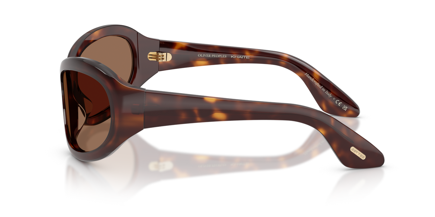 Oliver Peoples 1967C with Dark Mahogany frame and Brown lenses - Image Corewire