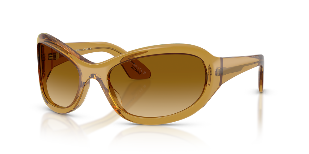 オリビア Oliver Peoples 1967C with Dark Honey frame and Amaretto Gradient