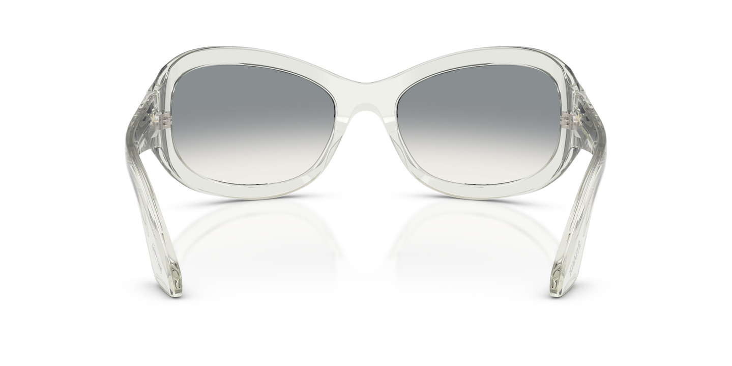 Oliver Peoples 1967C with Pale Citrine frame and Grey lenses - Image Nosepads