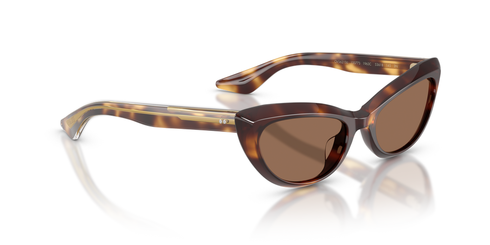 Sie Oliver Peoples 1963C mit Mahagoni dunkel Gestell und Braun Gläsern - bild 3