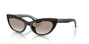 Oliver Peoples 1963C with ブラック frame and ブラウン lenses - 画像1