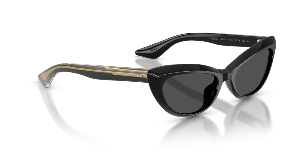 Oliver Peoples 1963C with ブラック frame and グレー lenses - 画像3