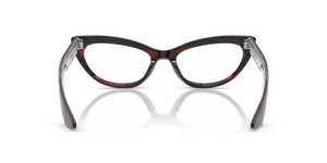 Oliver Peoples 1963C con montura Corteza rojo burdeos y lentes Transparente - imagen 5