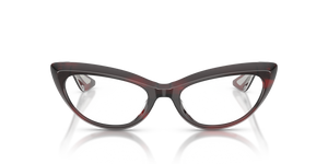 Oliver Peoples 1963C con montura Corteza rojo burdeos y lentes Transparente - imagen 2