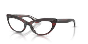 Oliver Peoples 1963C with Bordeaux Bark frame and Clear lenses - image 1