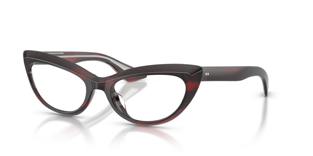 Oliver Peoples 1963C con montatura Bark bordeaux e lenti  Trasparente - immagine 5