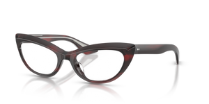 Oliver Peoples 1963C with Bordeaux Bark frame and Clear lenses - image 1