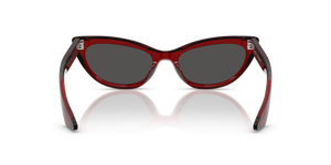 Oliver Peoples 1963C avec une monture Rouge foncé et des verres Gris - image 5