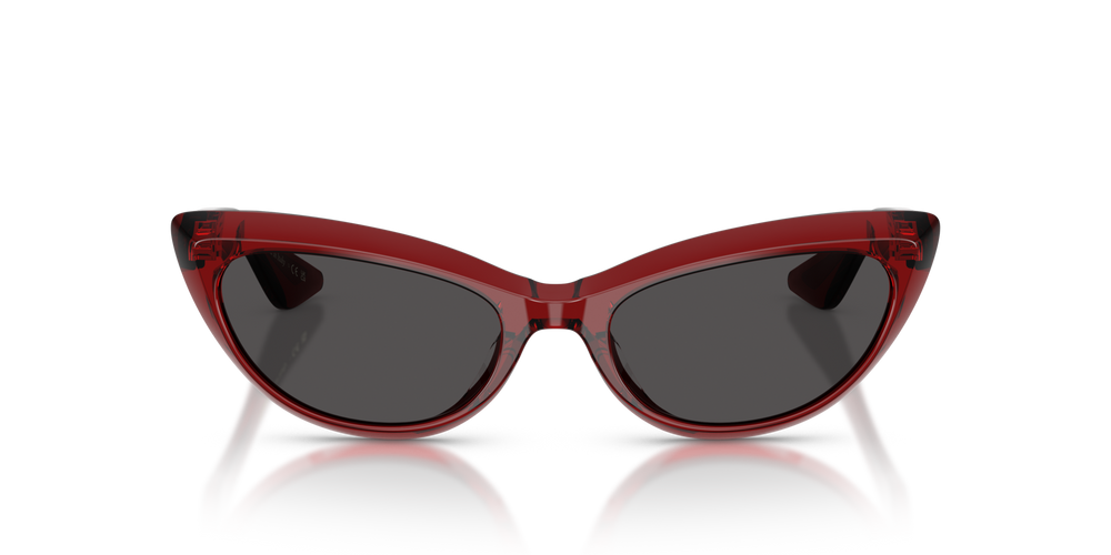Oliver Peoples 1963C avec une monture Rouge foncé et des verres Gris - image 2