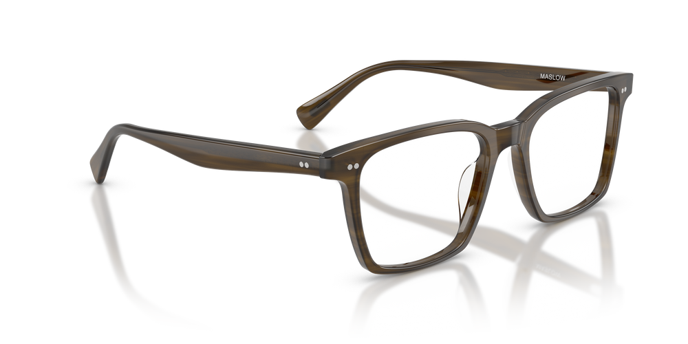 Oliver Peoples Maslow avec monture Bois d'olivier - L'image 3