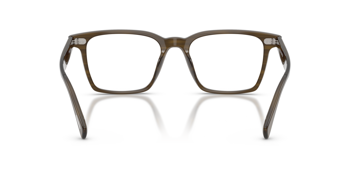 Oliver Peoples Maslow with Olivewood frame - Image Nosepads