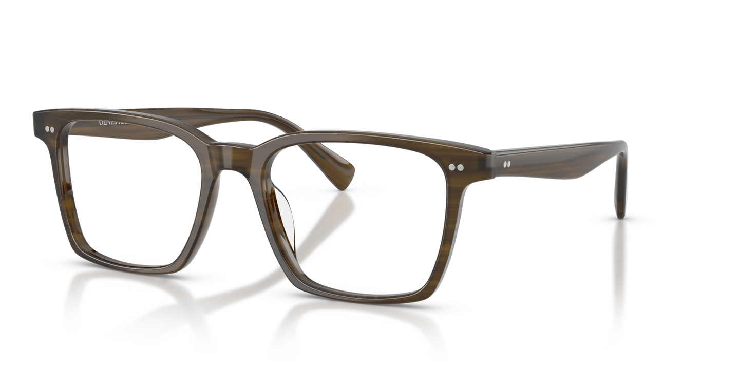 Oliver Peoples Maslow with Olivewood frame - Image Custom Corewire Filigree