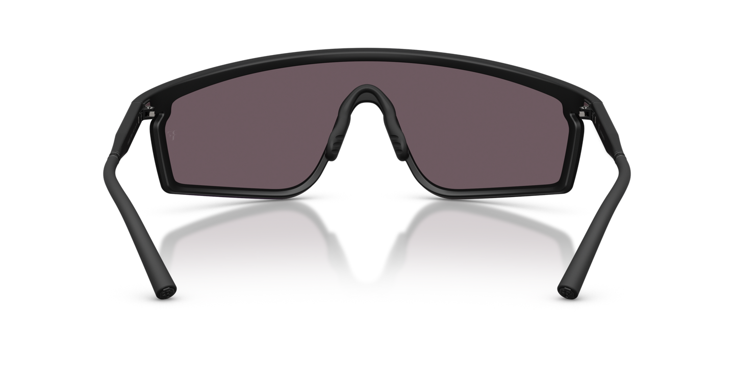 Oliver Peoples R-20 with Semi-Matte Black frame and Violet lenses - Image Nosepads