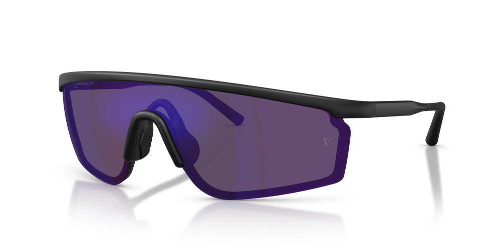 Oliver Peoples R-20 with Semi-Matte Black frame and Violet lenses - Image 3