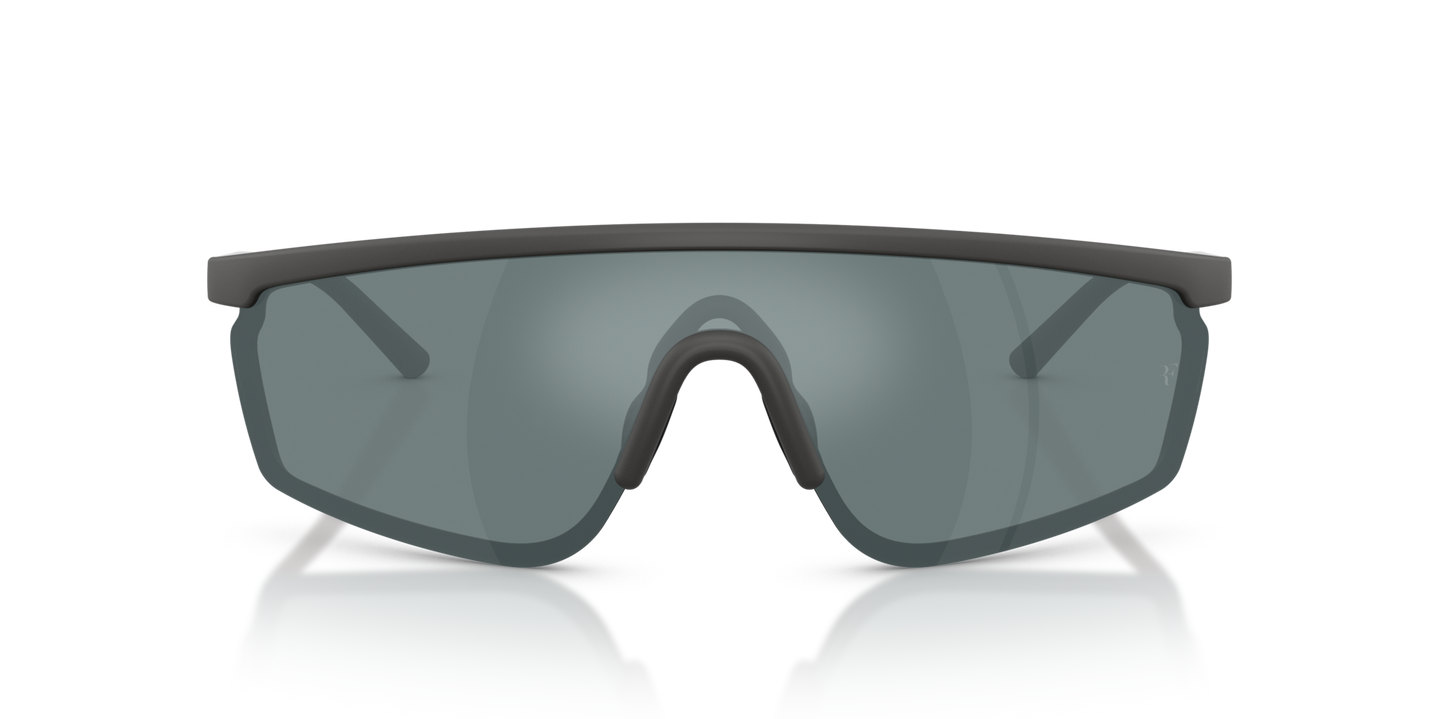 Oliver Peoples R-20 avec une monture Anthracite et des verres Gris - Image Des matériaux haut de gamme