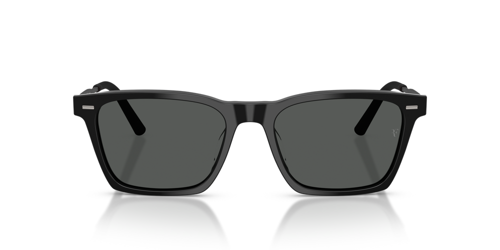 Sie Oliver Peoples R-19 mit Schwarz Gestell und Grau Gläsern - bild 8