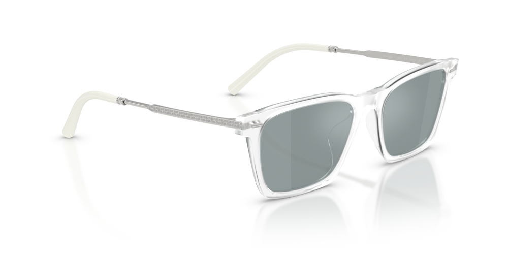 Oliver Peoples R-19 con montatura Cristallo e lenti  Grigio - immagine 3