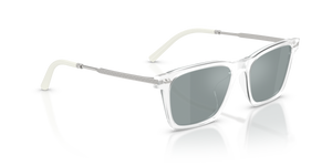 Oliver Peoples R-19 con montatura Cristallo e lenti  Grigio - immagine 3