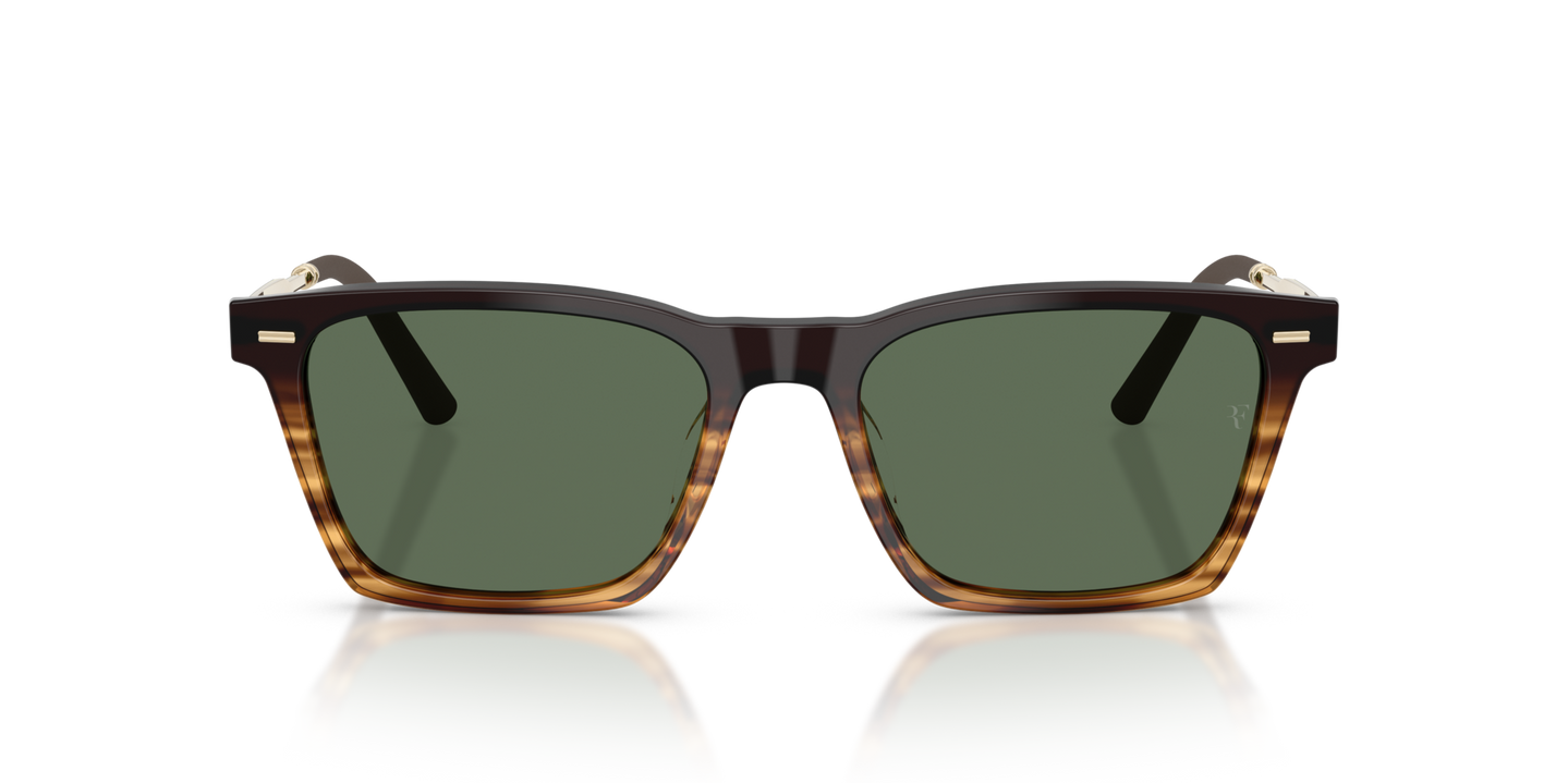 Oliver Peoples R-19 with Cortado frame and Green lenses - Image Performance Lenses
