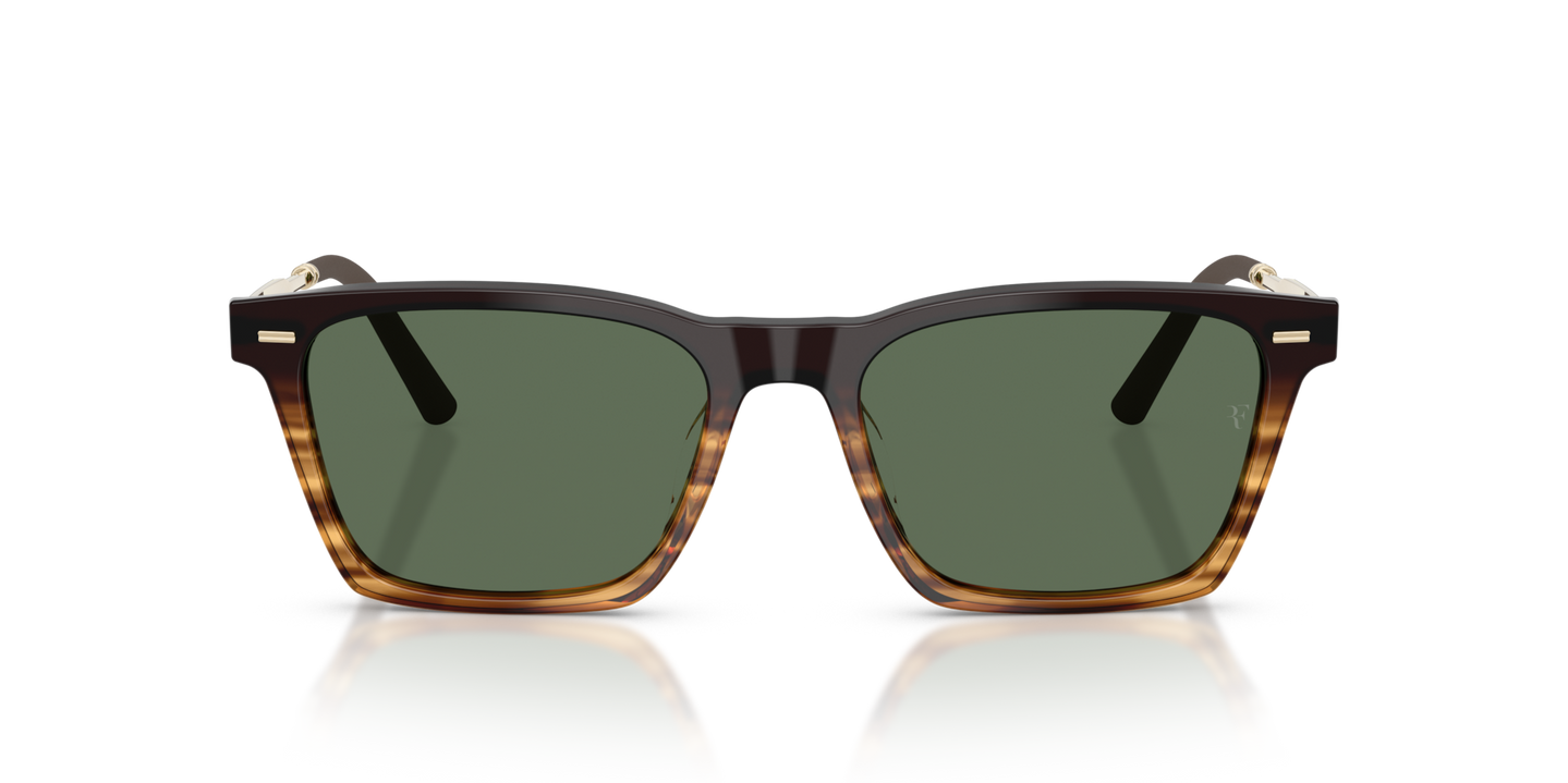 Oliver Peoples R-19 with Cortado frame and Green lenses - Image Performance Lenses