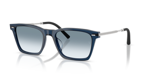 Oliver Peoples R-19 with Ash Blue frame and Blue lenses - Image 1