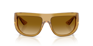 Oliver Peoples 1974C avec une monture Miel foncé et des verres Brun - L'image 2