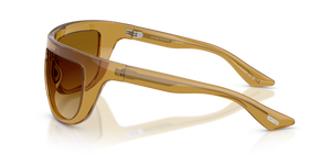 Oliver Peoples 1974C avec une monture Miel foncé et des verres Brun - L'image 4