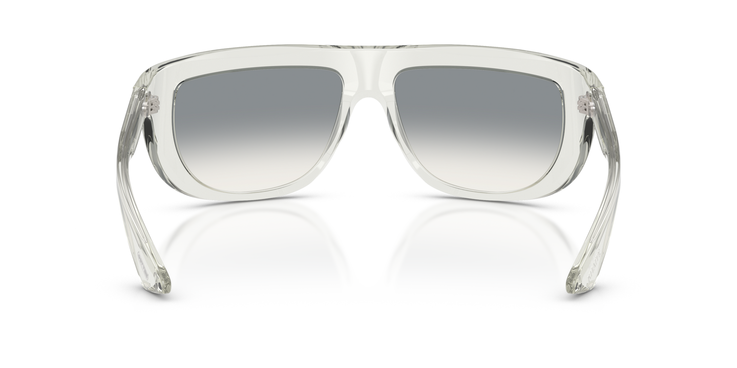Oliver Peoples 1974C with Pale Citrine frame and Grey lenses - Image Nosepads