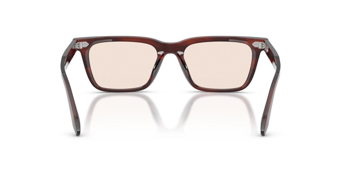 Oliver Peoples N.10 の モラド鼈甲 フレーム - 画像 ノーズパッド
