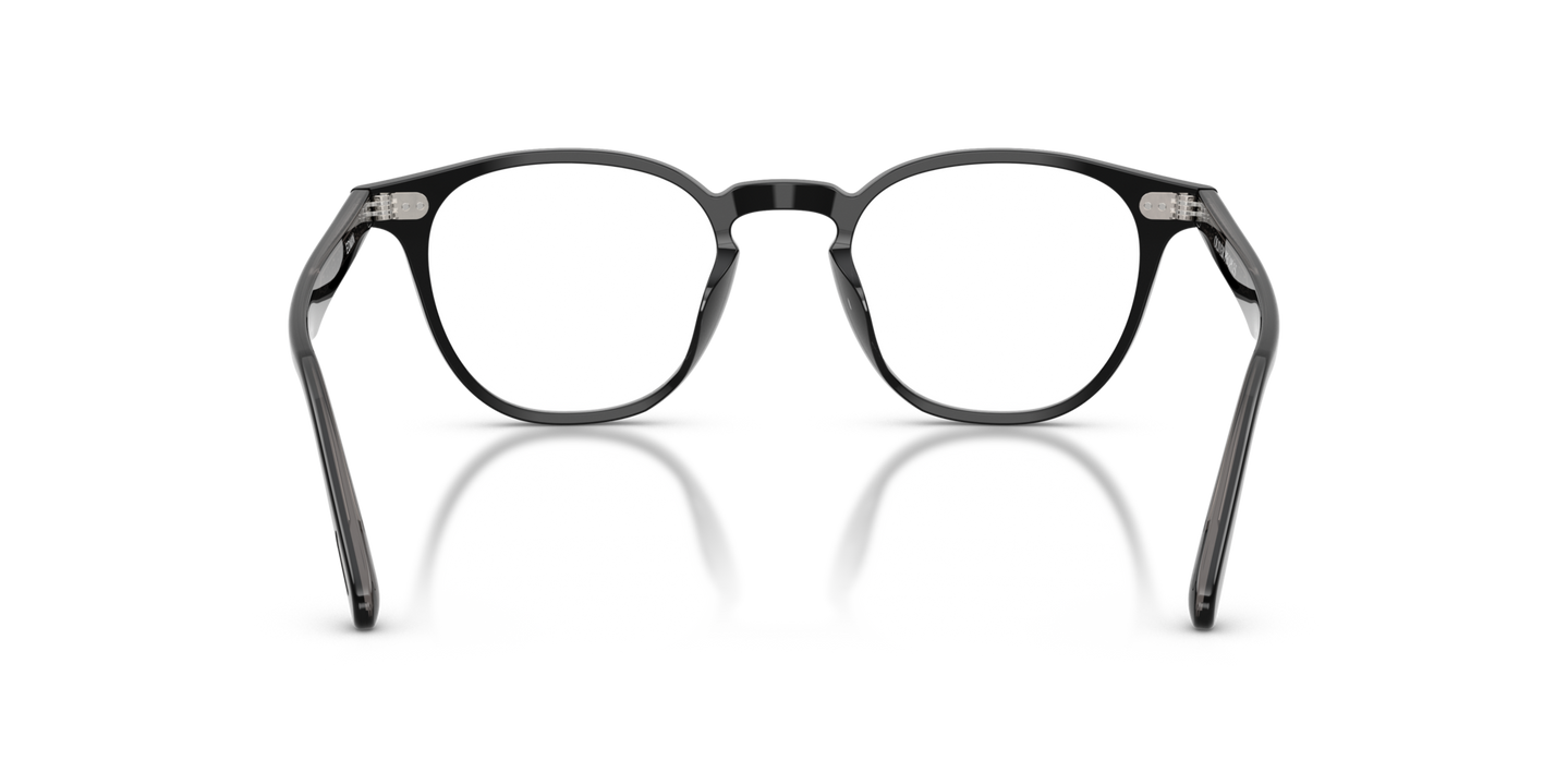 Oliver Peoples Edmin の ブラック フレーム - 画像 ノーズパッド