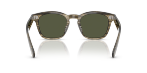 Oliver Peoples Arliss、ソフトオリーブバークフレーム、グリーンレンズ - 画像 5