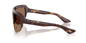 Oliver Peoples 1975C avec une monture Acajou foncé et des verres Brun - image 4