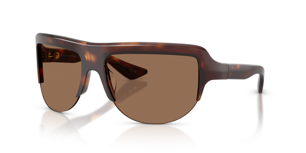 Sie Oliver Peoples 1975C mit Mahagoni dunkel Gestell und Braun Gläsern - bild 1