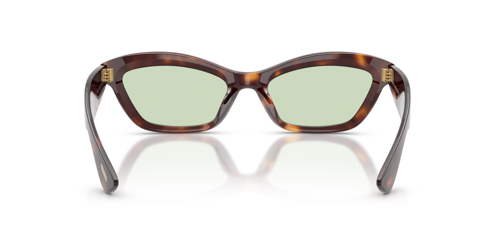 Oliver Peoples 1997C with Dark Mahogany frame and Green lenses - image 5