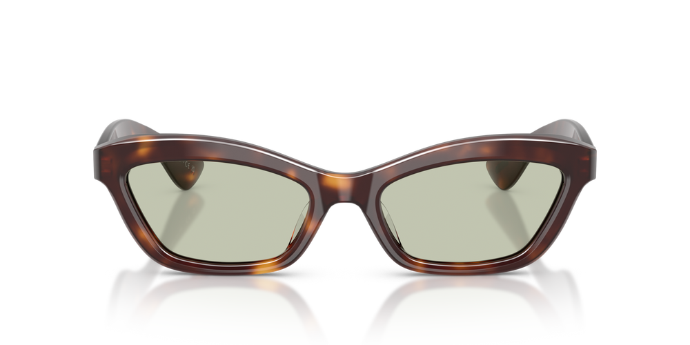 Sie Oliver Peoples 1997C mit Mahagoni dunkel Gestell und Grün Gläsern - bild 2