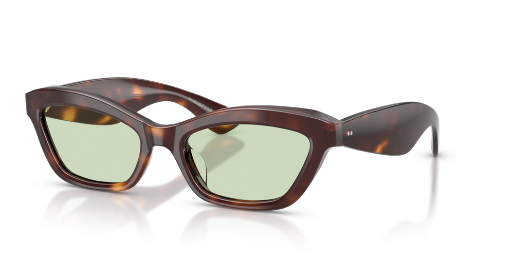 Oliver Peoples 1997C with Dark Mahogany frame and Green lenses - image 5