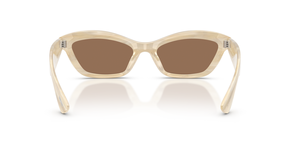Sie Oliver Peoples 1997C mit Beige Seide Gestell und Braun Gläsern - bild 5