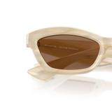 Oliver Peoples 1997C with Beige Silk frame and Brown lenses - Variant