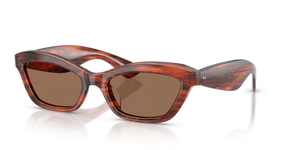 Sie Oliver Peoples 1997C mit Vintage Rot Tortoise Gestell und Braun Gläsern - bild 1
