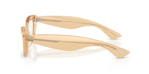 Sie Oliver Peoples 1997C mit Champagne Gestell und Klar Gläsern - bild 4