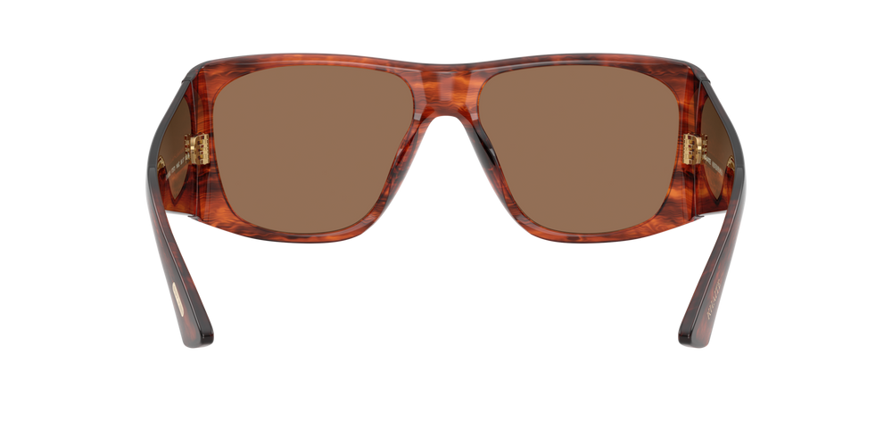 Oliver Peoples 1965C avec une monture Écaille de tortue Rouge Vintage et des verres Brun - image 5