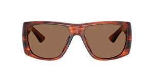 Oliver Peoples 1965C avec une monture Écaille de tortue Rouge Vintage et des verres Brun - image 2