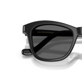 Sie Oliver Peoples Edition 10 mit Schwarz Gestell und Grau Gläsern - Variant