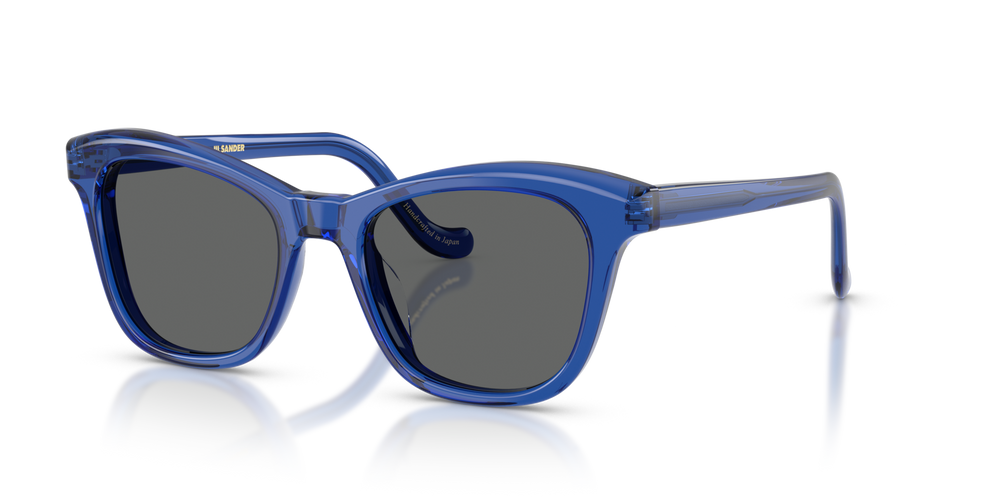 Sie Oliver Peoples Edition 10 mit Hellblau Gestell und Grau Gläsern - bild 3